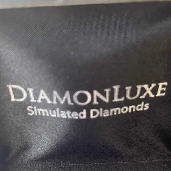 Brand new with tags sterling silver simulated diamond bracelet - Picture 3 of 3